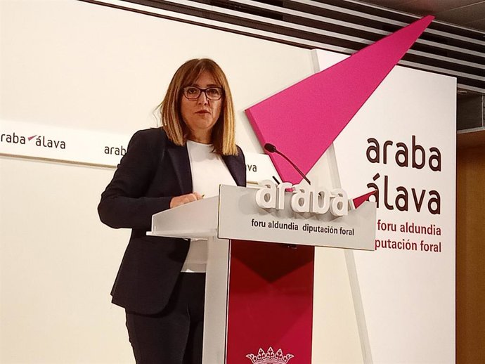 La diputada de Sostenibilidad, Agricultura y Medio Natural, Amaia Barredo.