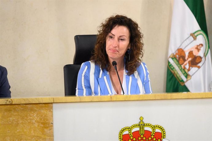 Archivo - La alcaldesa de Almería, María del Mar Vázquez.