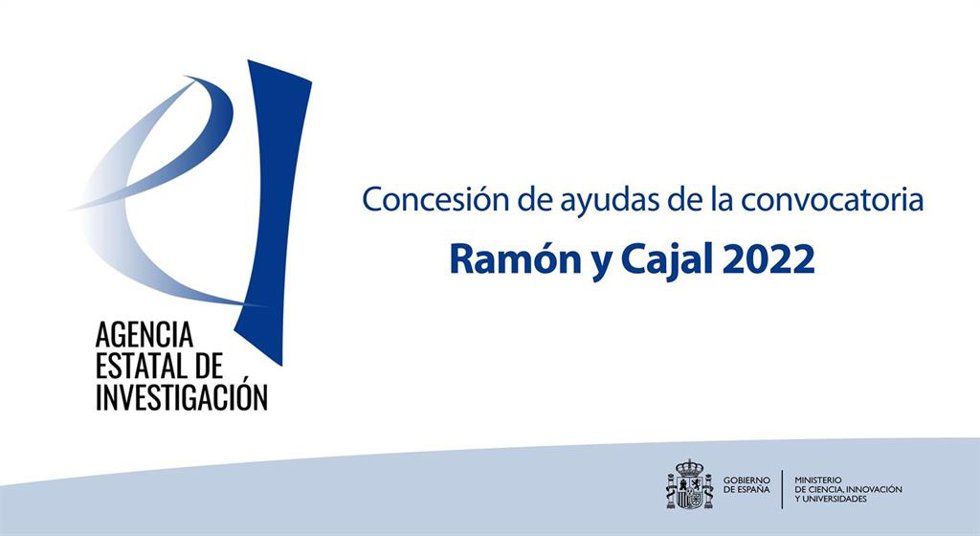El Ministerio de Ciencia, Innovación y Universidades, a través de la Agencia Estatal de Investigación (AEI) ha publicado la primera resolución de concesión de la convocatoria de ayudas para contratos Ramón y Cajal 2022.