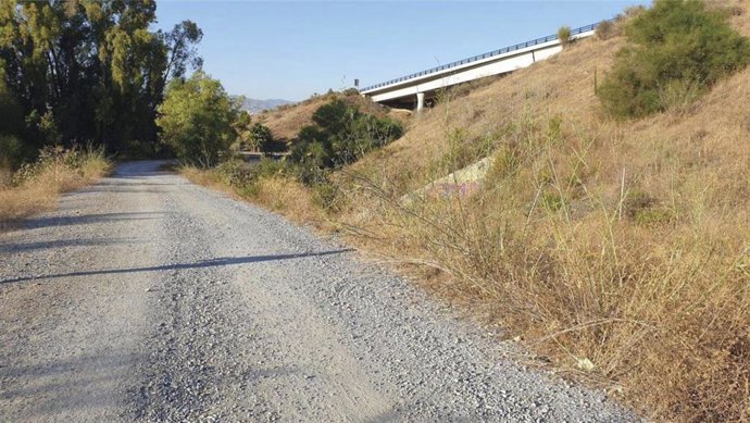 Camino rural en Alhaurín de la Torre.