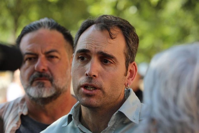 Archivo - El coordinador general de IU Andalucía, Toni Valero