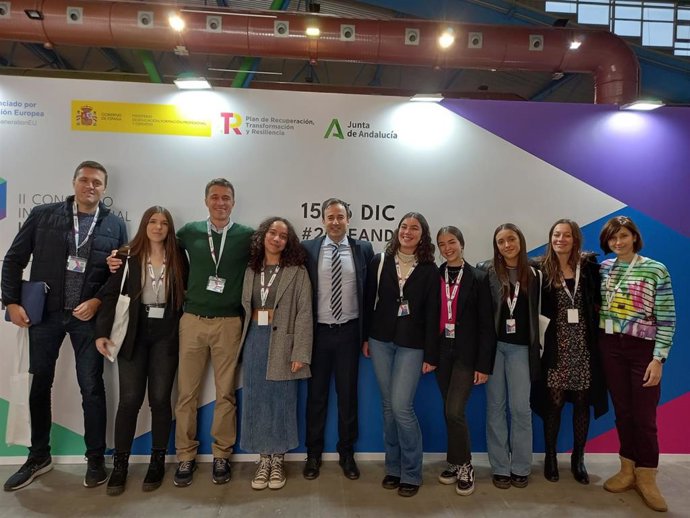 Imagen de la entrega de los premios.