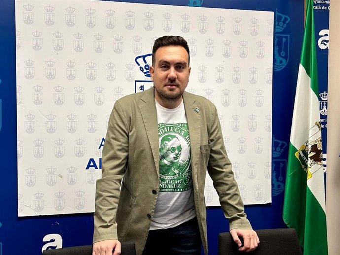 El nuevo portavoz de AxSí en el Ayuntamiento, Christopher Rivas.