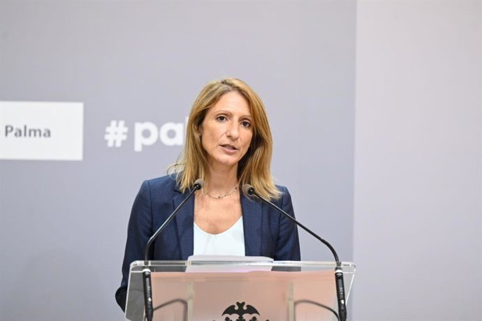 Archivo - La portavoz del Ayuntamiento de Palma, Belén Soto.
