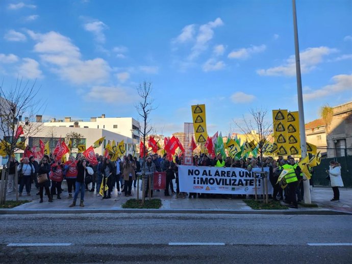 Concentración contra el Área Única