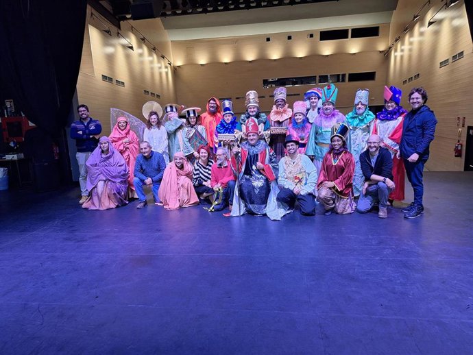 Presentación de la función de la Adoración de los Tres Reyes de Oriente