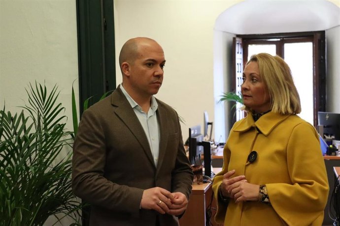 Rafa Villarreal y Mamen Pozón.