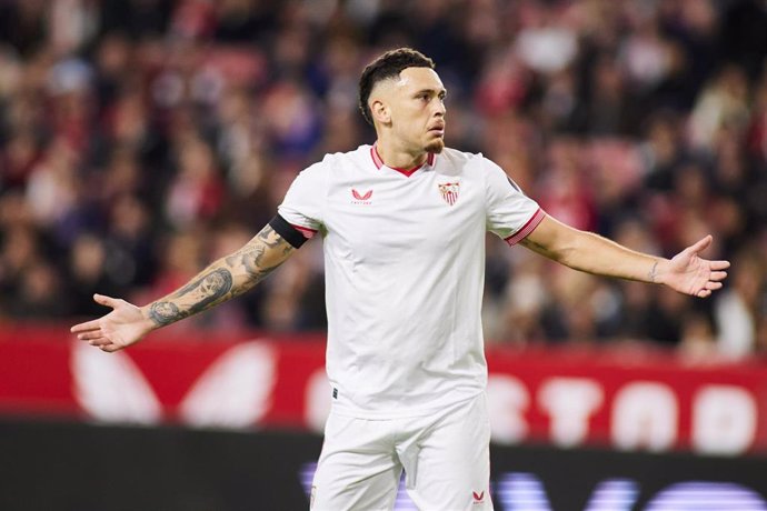 Lucas Ocampos, jugador del Sevilla FC.