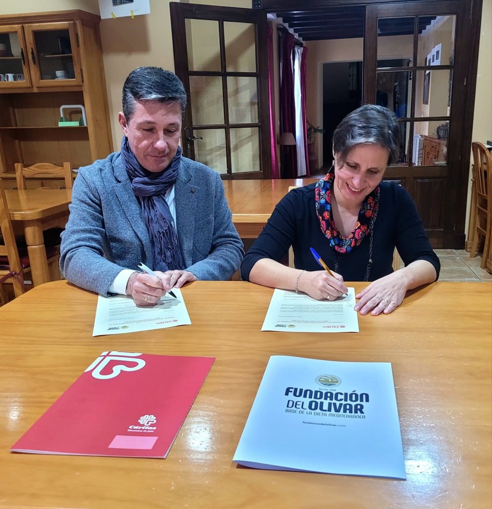 Firma del convenio.