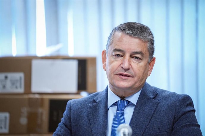 El consejero de la Presidencia, Interior, Diálogo Social y Simplificación Administrativa, Antonio Sanz.