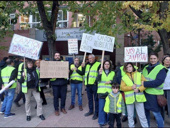 Archivo - Protesta por los cantones