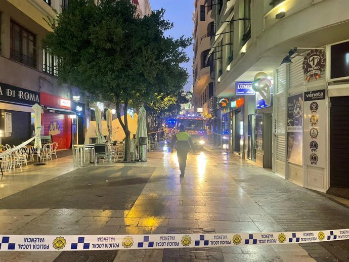 Incendio en la calle Horneros de Valncia