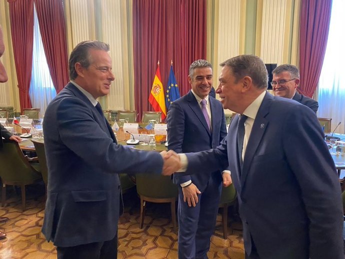 Marcelino Marcos y Luis Planas