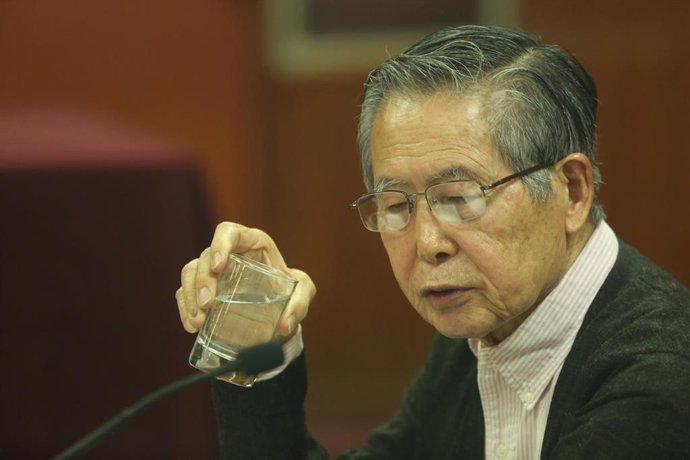 Archivo - El expresidente peruano Alberto Fujimori