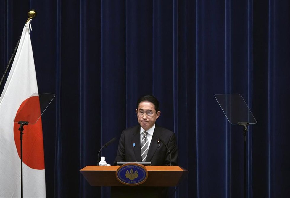 El primer ministro de Japón, Fumio Kishida