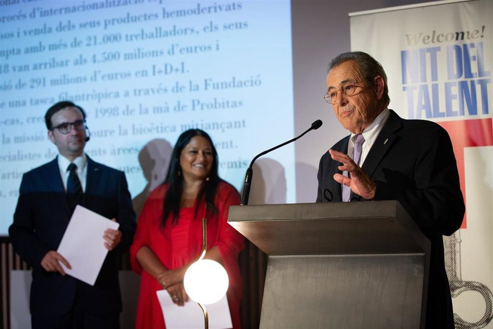 Archivo - El presidente de honor de Grífols, Víctor Grífols Roura, en una imagen de archivo