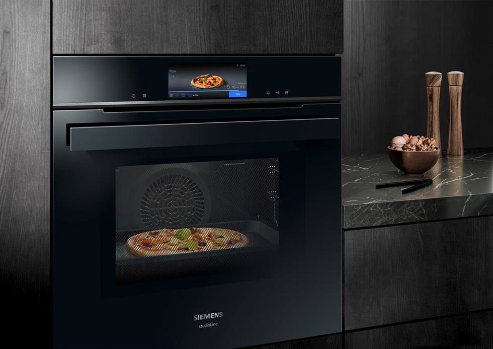 Horno Siemens con función de reconocimiento de alimentos