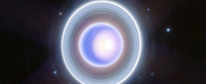 El telescopio espacial James Webb capta al gigante de hielo Urano