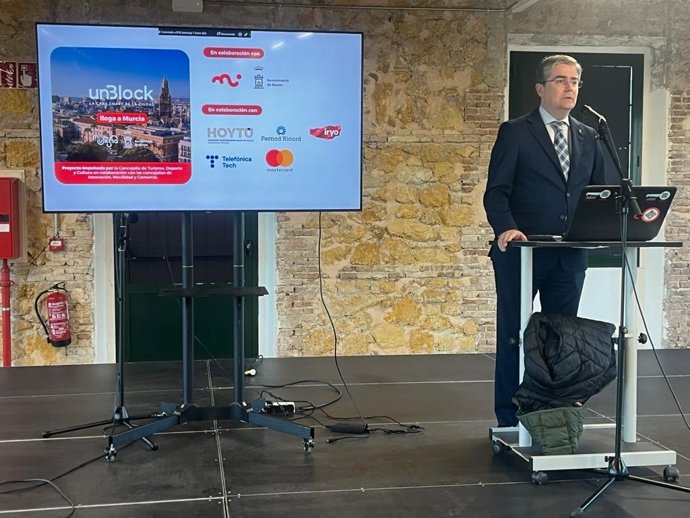 Imagen de la presentación de la app