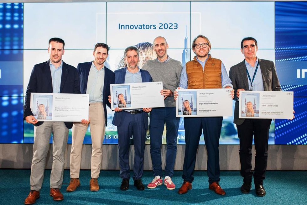 Indra premia las ideas de sus profesionales en su iniciativa de intraemprendimiento