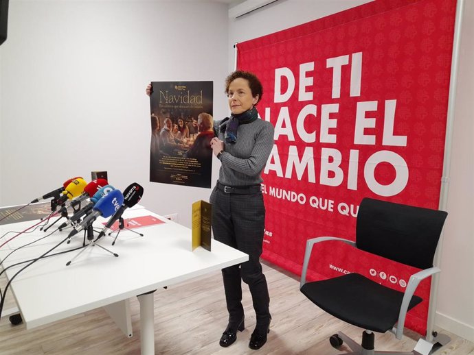 La directora de Cáritas Diocesana de Pamplona-Tudela, Maite Quintana