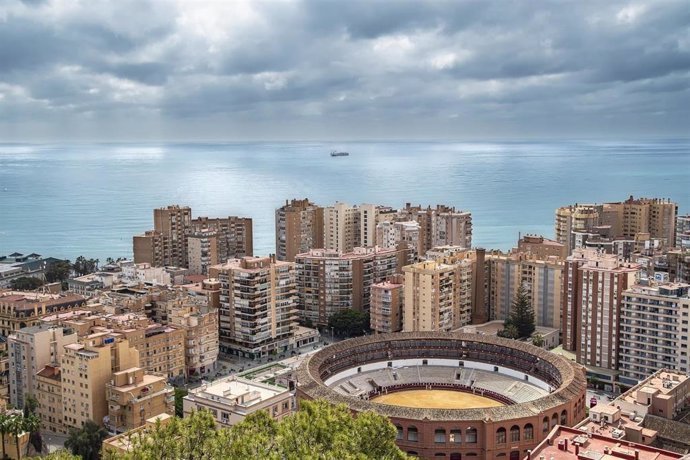 Vista de Málaga