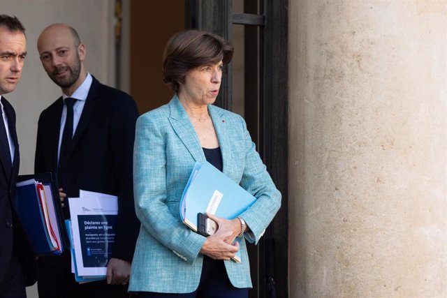 La ministra de Asuntos Exteriores de Francia, Catherine Colonna.