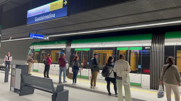 Metro de Málaga en una imagen de archivo