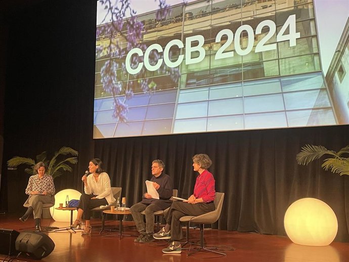 Presentación de la temporada 2024 del CCCB, con su directora Judit Carrera