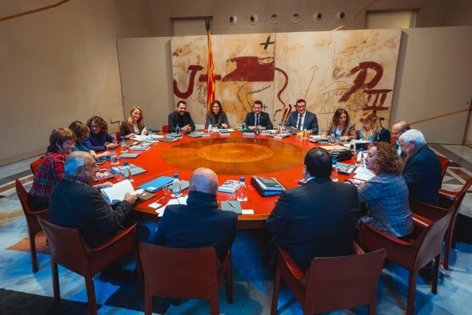 Reunión del Consell Executiu del Govern de la Generalitat de este martes.
