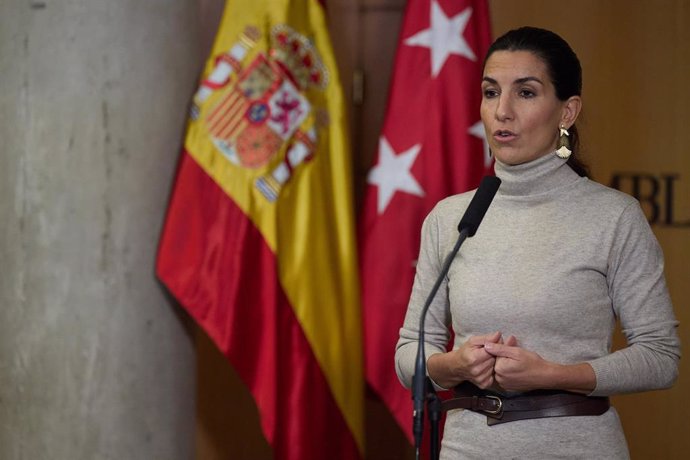 La portavoz de Vox en la Asamblea de Madrid, Rocío Monasterio