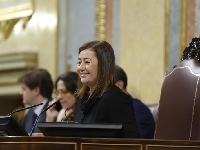 La socialista Francina Armengol, presidenta del Congreso
