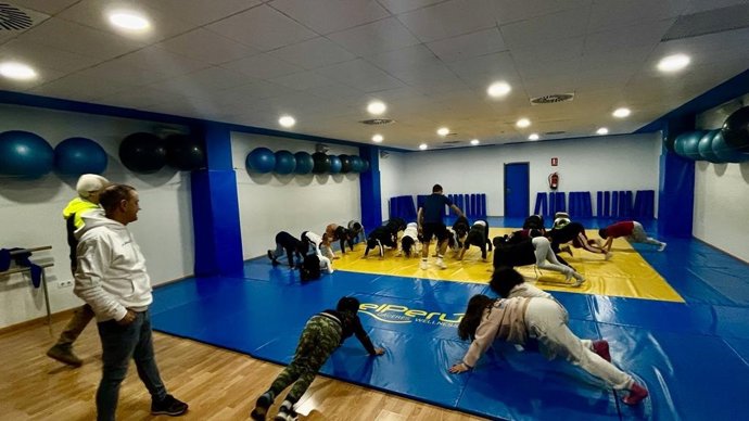 Participantes en el VIII Programa Wellness Junior de la Diputación de Cáceres