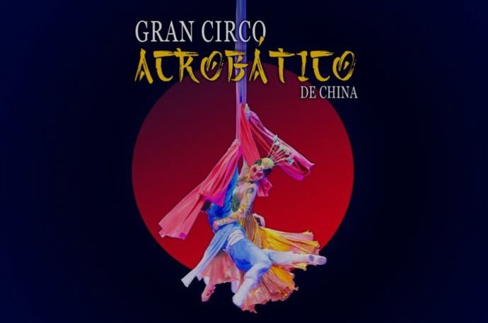 Cartel del Gran Circo Acrobático de China, que llega al Gran Teatro de Cáceres este jueves