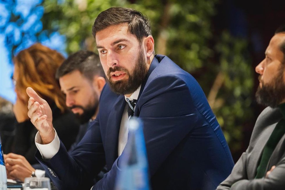 El vicepresidente del Gobierno regional, José Ángel Antelo