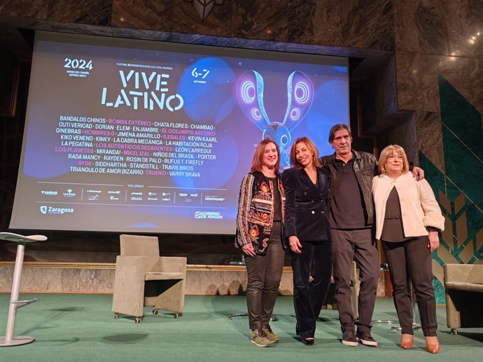 Presentación del cartel del Festival Vive Latino 2024