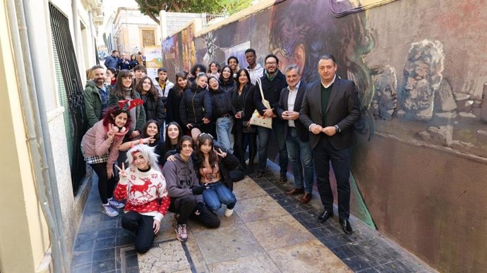 Mural en la Escuela de Artes