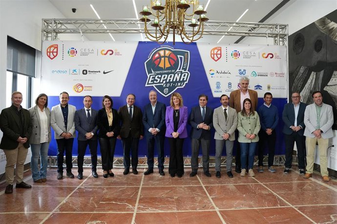 Presentación de los campeonatos de España de las selecciones autonómicas Cadete e Infantil de baloncesto.