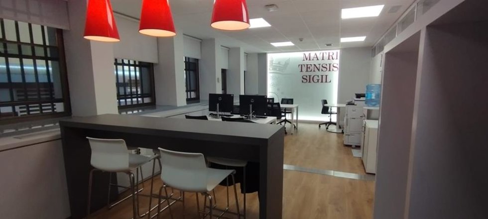 Sala de abogados en los juzgados de lo Social