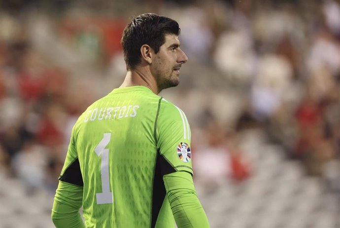 Archivo - Courtois: "Con suerte jugaré en mayo, pero nunca se puede estar al 100% para un gran torneo como la Eurocopa"