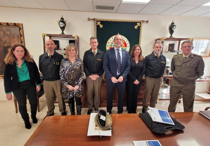 Reunión para preparar las jornadas.