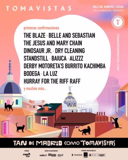 Cartel del Festival Tomavistas 2024