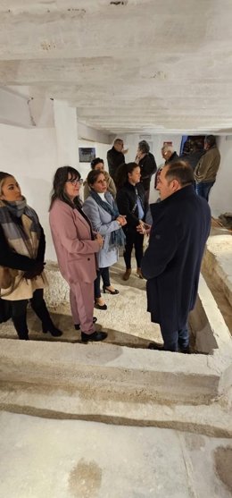 La delegada de Agricultura, Pesca, Agua y Desarrollo Rural de la Junta en Jaén, Soledad Aranda, en la inauguración del 'Lavadero del Pilón'