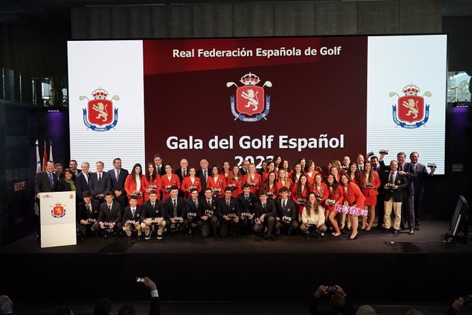 Celebración de la Gala del Golf Español 2023.