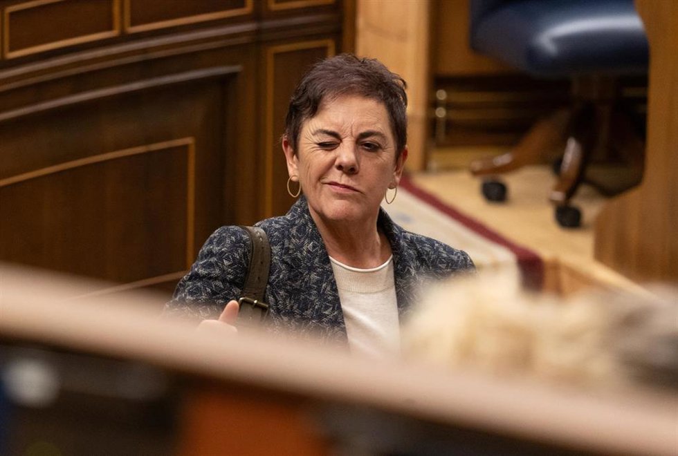 La portavoz de EH Bildu en el Congreso, Mertxe Aizpurua
