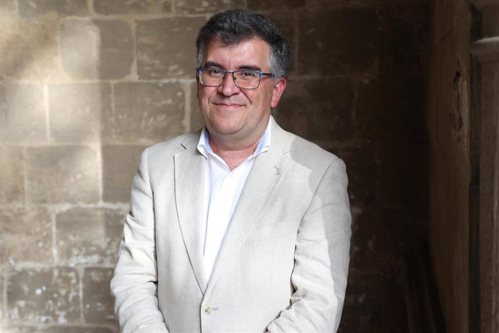 Archivo - El Conseller de Agricultura, Pesca i Medi Natural, Joan Simonet, en el Consolat de Mar, a 10 de julio de 2023