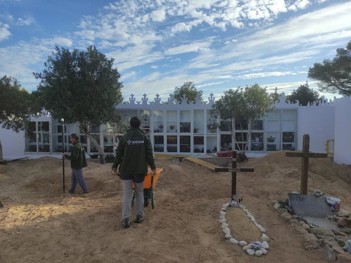 Archivo - Excavaciones en el Cementerio nuevo de Sant Francesc, Formentera