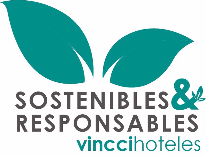 Logo de Vincci Hoteles de Sostenibilidad.