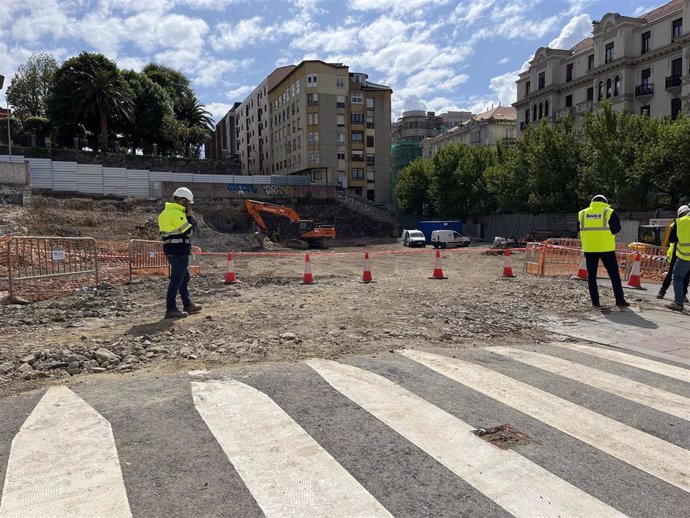 Archivo - Obras de la nueva sede del Museo de Prehistoria y Arqueología de Cantabria (MUPAC) 