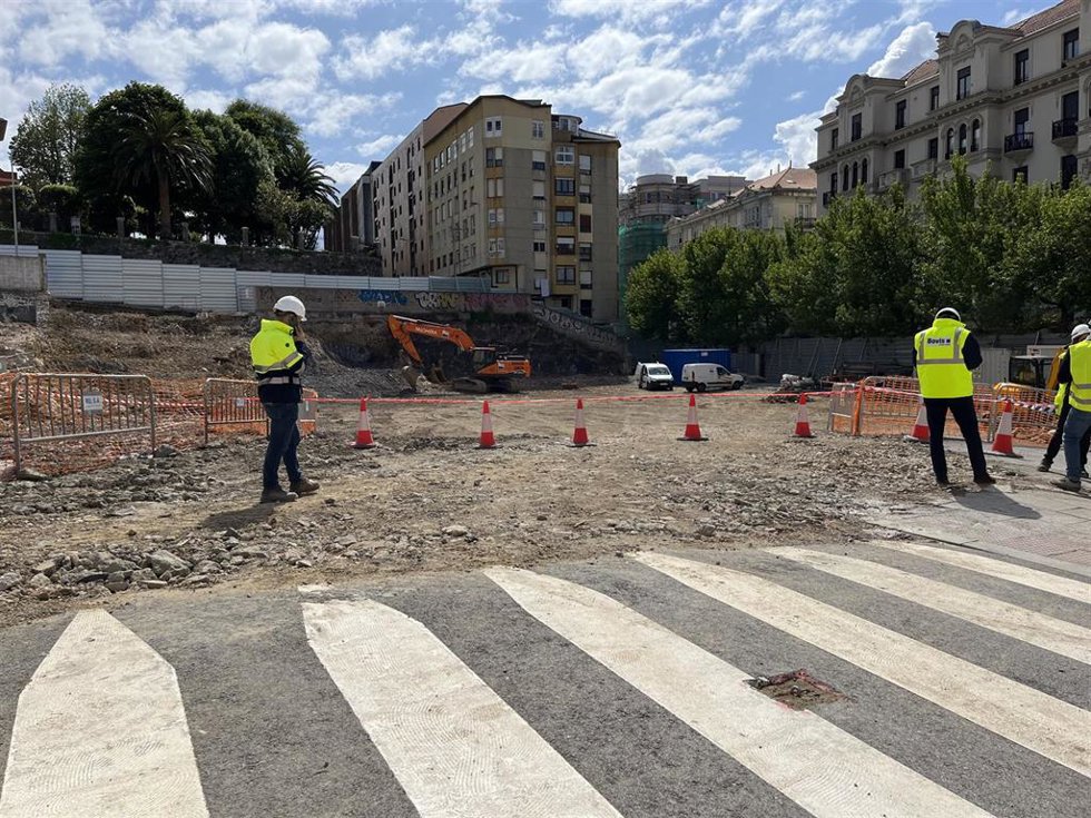 Archivo - Obras de la nueva sede del Museo de Prehistoria y Arqueología de Cantabria (MUPAC)